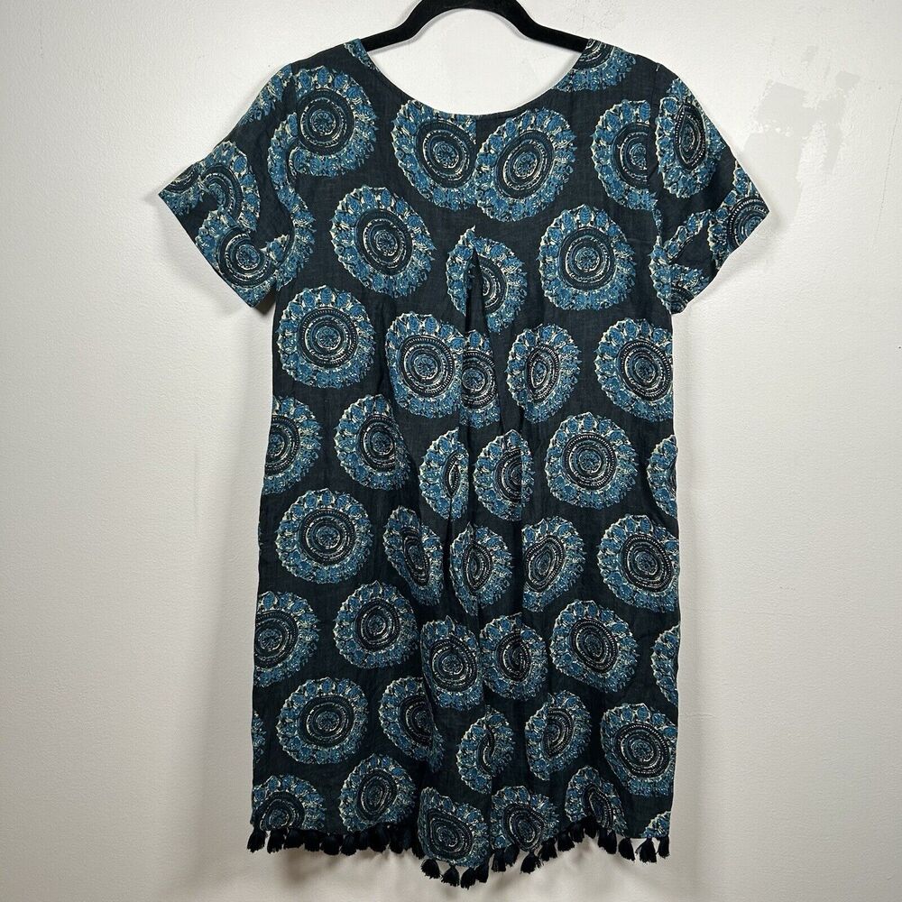 Roberta Roller Rabbit Ambrose Hinata Dress Indigo Blue Size XS (Retail $198) - Picture 5 of 9